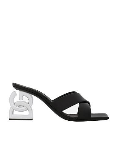 Shop Dolce & Gabbana 3.5 Mules Woman Sandals Black Size 5.5 Leather