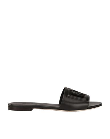 Shop Dolce & Gabbana Sandals Woman Sandals Black Size 5.5 Leather