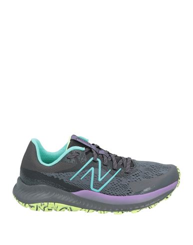 New Balance Man Sneakers Lead Size 9 Textile Fibers In Gray