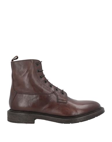 Shop Moma Man Ankle Boots Dark Brown Size 9 Leather