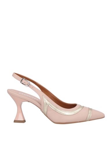 Doop Woman Pumps Blush Size 7 Leather In Pink