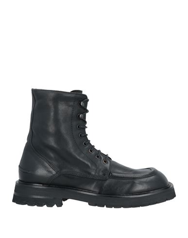 Moma Man Ankle Boots Black Size 9 Leather In Black