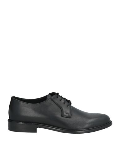 Shop Loriblu Man Lace-up Shoes Black Size 9 Calfskin