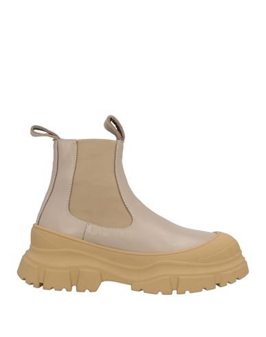 Shop Sofie D'hoore Woman Ankle Boots Taupe Size 7 Leather