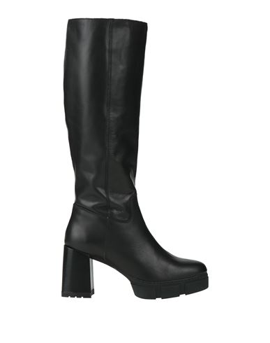 Unisa Woman Boot Black Size 8 Leather