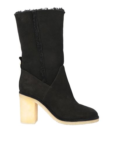 Alevì Milano Aleví Milano Woman Ankle Boots Black Size 10 Leather