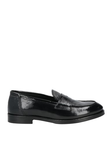Veni Shoes Woman Loafers Black Size 8 Leather