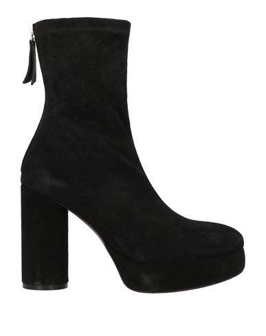 VIC MATIE VIC MATIĒ WOMAN ANKLE BOOTS BLACK SIZE 7 LEATHER 