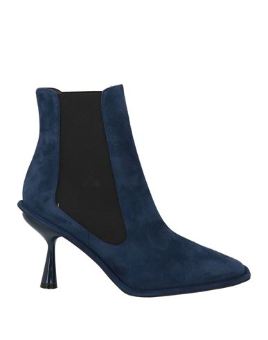 Pierre Hardy Woman Ankle Boots Blue Size 8 Leather