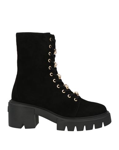 Botines de caña alta Mujer Negro 35,35.5 Mujer