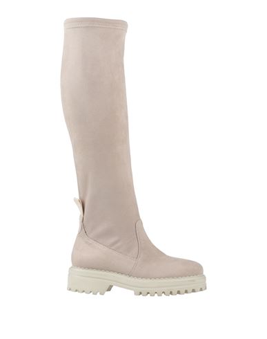 WEEKEND BY PEDRO MIRALLES WEEKEND BY PEDRO MIRALLES WOMAN BOOT LIGHT GREY SIZE 6 TEXTILE FIBERS 