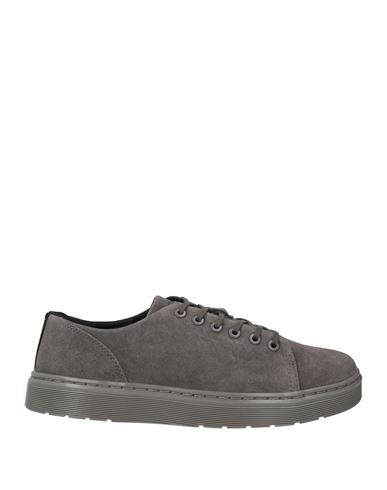 Dr. Martens' Dr. Martens Man Sneakers Lead Size 9 Leather In Gray