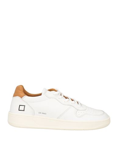 Date D. A.t. E. Man Sneakers White Size 7 Leather In White