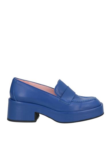 Ras Woman Loafers Blue Size 7 Leather