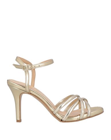 Nacrèe Woman Sandals Platinum Size 10 Textile Fibers In Grey