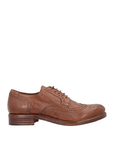 Hundred 100 Woman Lace-up Shoes Brown Size 6 Leather