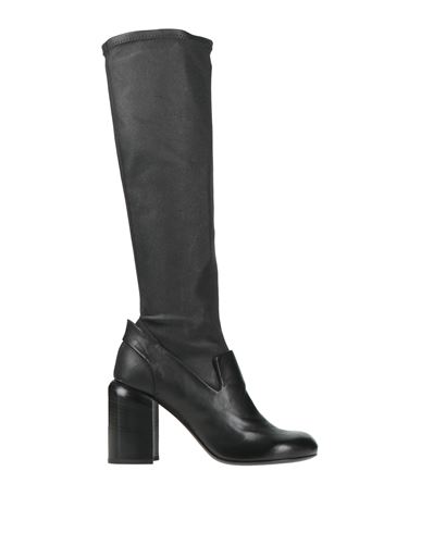 Officine Creative Italia Woman Boot Black Size 8 Leather