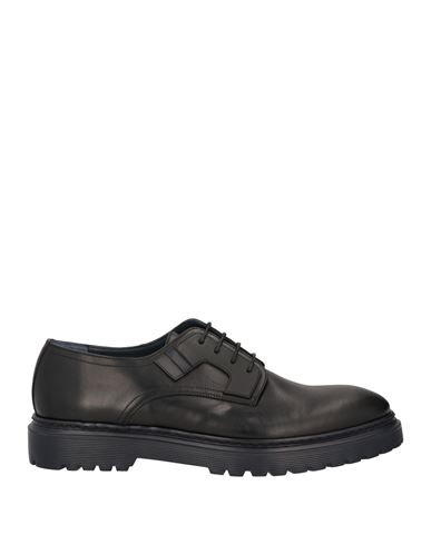 Zapatos de cordones Hombre Negro 45 Hombre
