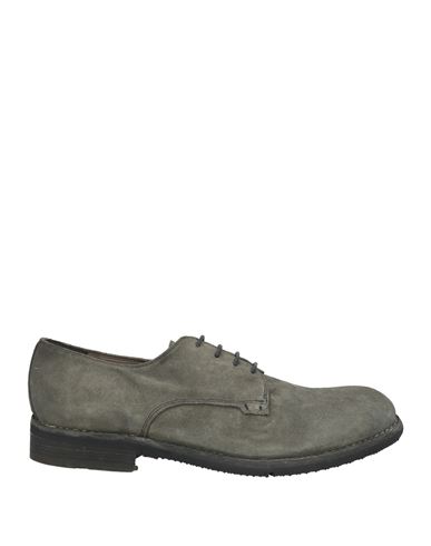 Lemargo Man Lace-up Shoes Lead Size 11 Leather In Gray