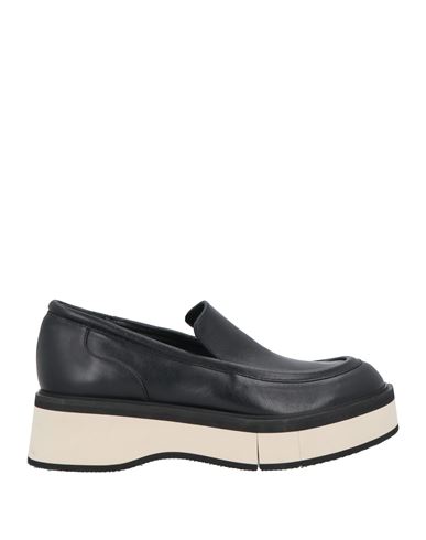 Paloma Barceló Woman Loafers Black Size 6 Leather In Black