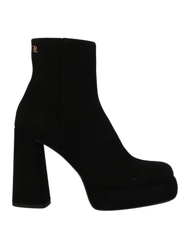 Fabi Woman Ankle Boots Black Size 8 Leather