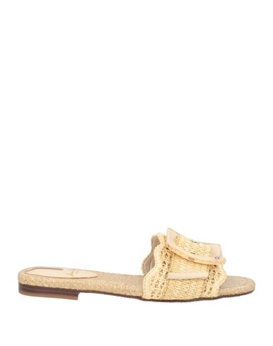 SAM EDELMAN SAM EDELMAN WOMAN SANDALS BEIGE SIZE 7 NATURAL RAFFIA 