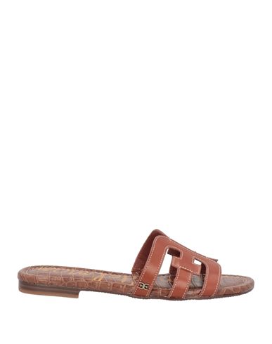 SAM EDELMAN SAM EDELMAN WOMAN SANDALS BROWN SIZE 7 LEATHER 