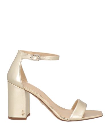 Sam Edelman Woman Sandals Gold Size 7 Leather In Gold