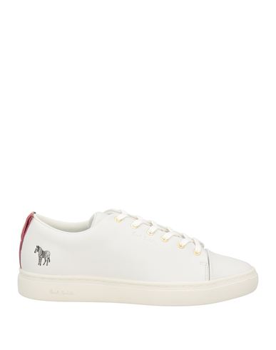 Paul Smith Woman Sneakers White Size 8 Leather In White