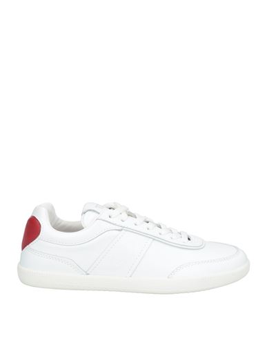 Tod's Woman Sneakers White Size 5.5 Leather In White