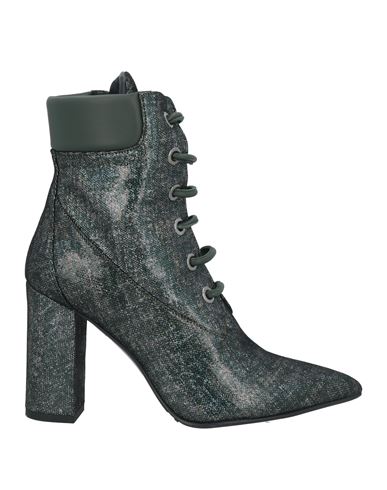 Ninni Woman Ankle Boots Black Size 8 Leather In Black