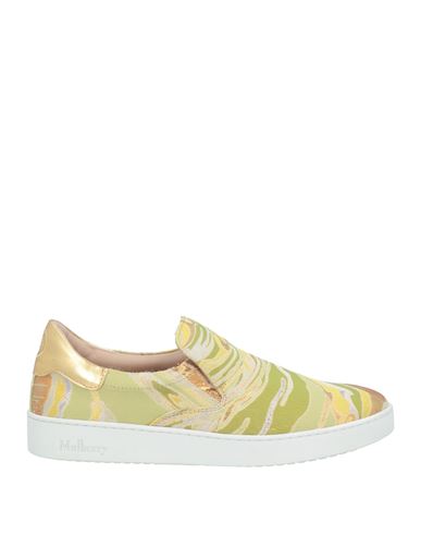 Mulberry Woman Sneakers Light Green Size 9 Textile Fibers In Green