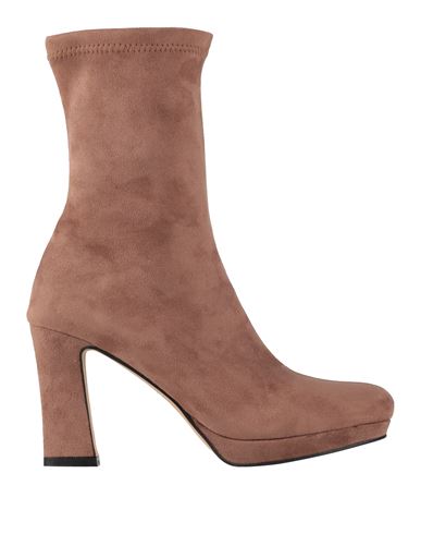 Pedro Miralles Woman Boot Light Brown Size 7 Leather