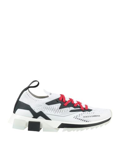 Dolce & Gabbana Woman Sneakers White Size 6.5 Polyester, Viscose In White