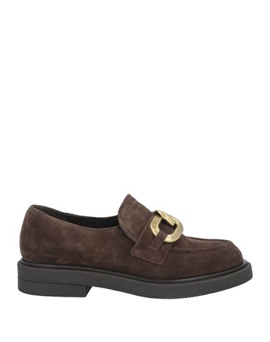 Shop Carmens Woman Loafers Brown Size 7 Leather