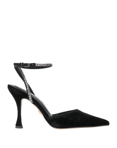 Lola Cruz Woman Pumps Black Size 11 Textile Fibers