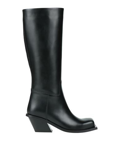 Gia Borghini Woman Boot Black Size 7.5 Calfskin In Black