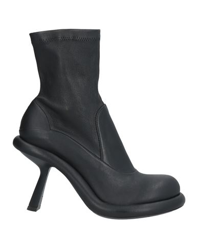 Vic Matie Vic Matiē Woman Ankle Boots Black Size 10 Leather In Black