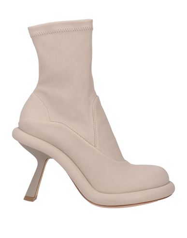 Vic Matie Vic Matiē Woman Ankle Boots Light Grey Size 7 Leather In Multi