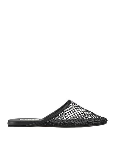 Bally Woman Mules & Clogs Black Size 5.5 Textile Fibers In Black