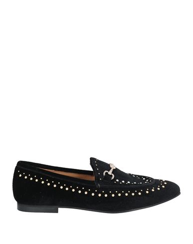 Gio+ Woman Loafers Midnight Blue Size 5 Textile Fibers In Blue
