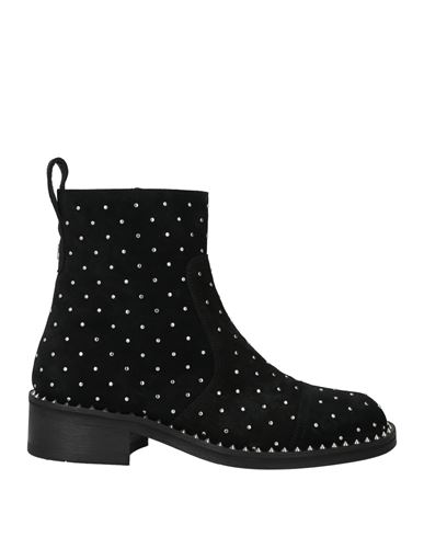 Zadig & Voltaire Woman Ankle Boots Black Size 8 Leather In Black