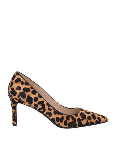 Stuart Weitzman Woman Pumps Camel Size 7 Leather In Beige