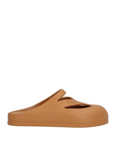 Bally Man Mules & Clogs Camel Size 8-9 Rubber In Nude