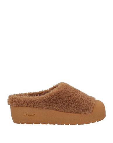 Bally Man Mules & Clogs Camel Size 9 Calfskin In Beige