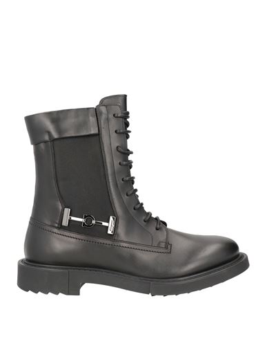 Ferragamo Woman Ankle Boots Black Size 7.5 Calfskin In Black