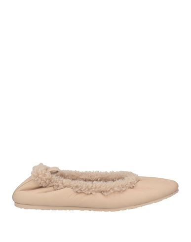 Shop Gianvito Rossi Woman Ballet Flats Beige Size 5 Leather