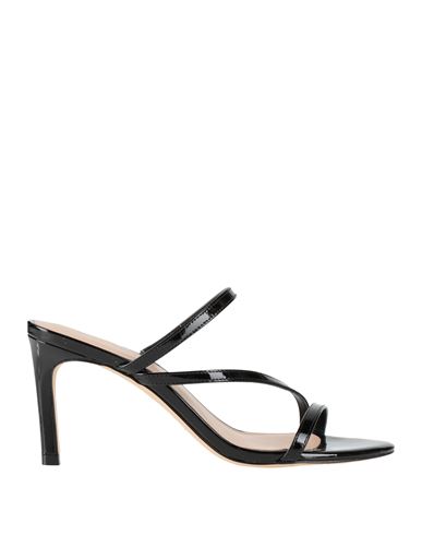 Stuart Weitzman Woman Sandals Black Size 6 Leather In Black
