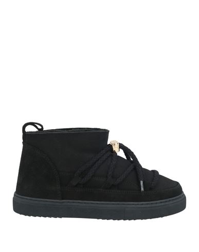 Inuikii Woman Ankle Boots Black Size 6 Leather In Black