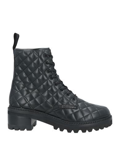 See By Chloé Woman Ankle Boots Black Size 11 Textile Fibers In Black